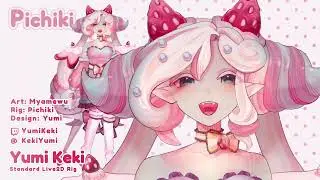 Vtuber Model Showcase | Keki Yumi | Live2D Rigging
