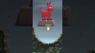 Why use standard weapons when you have a Concrete Donkey? 🐎 #gaming #worms