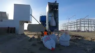 Запуск всесезонного бетонного завода РБМ-30 на месторождении Утреннее