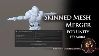 NEW Unity 3D Skinned Mesh Merger - Learn How to Merge Unity 3D Skinned Mesh Objects Easily