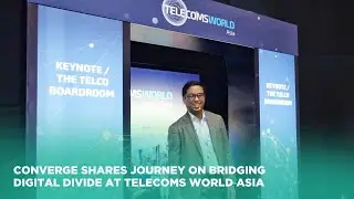 Converge shares journey on bridging digital divide at Telecoms World Asia
