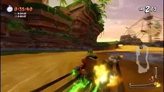 Developer Time Trial - Crash Cove. (Crash Nitro Fueled)