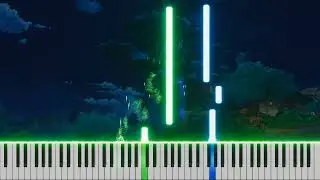 Transparent Night from Genshin Impact | Piano Tutorial