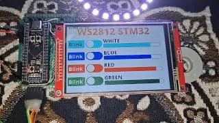 4(3.95) ILI9488 FRAME BUFFER SPI STM32 STM32F401 WS2812 PWM DMA