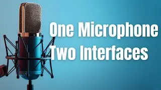 One microphone, two interfaces (audio samples)