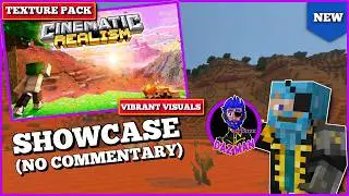 Cinematic Realism Texture Pack Showcase ¦ No Talk ¦ Vibrant Visuals ¦ Minecraft Bedrock