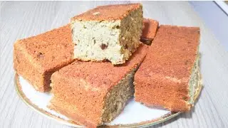 Receta#70. Bananas almendras y pasas combinación perfecta para obtener un delicioso pan.