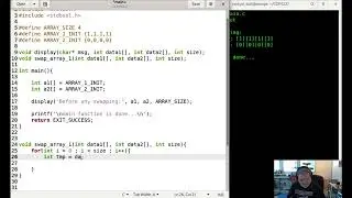 COP5227 - M5A3 - pointers, arrays, and parameters