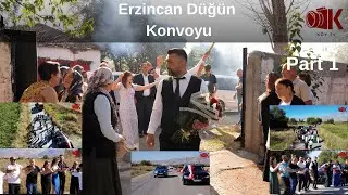 Erzincan ( Binali - İpek ) Düğün konvoyu  