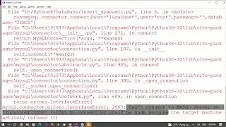 Python database lecture 3 | Insert update Delete Query using Python| 10/12/21