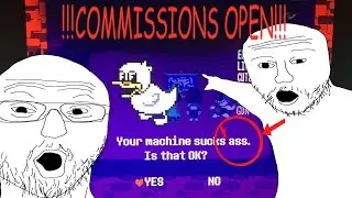 (COMMISSIONS OPEN) IMPORTANT ANNOUNCEMENT! (+ deltarune type beat)