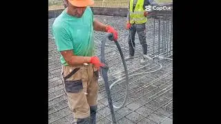 заливка плиты,моналит, белорусы в Польше shorts#