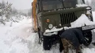 Охота и рыбалка.Засадили ГАЗ-66