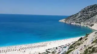 Greece.🇬🇷 Kefalonia.🇬🇷 Myrtos Ελλάδα.🇬🇷 Κεφαλονιά. Παραλία Μύρτος. Греция. Кефалония. Пляж Миртом.