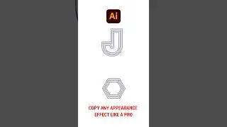 Illustrator Hack For Copying Any Effect  From Appearance Panel like a Pro!  
