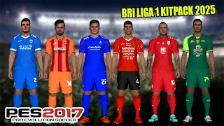 PES 2017 BRI LIGA 1 OFFICIAL KITPACK 2024-2025 BY NEXT GEN | PES 2017 PC GAMEPLAY