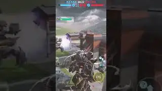 Put up the heavy weapon to run after the Curie | #warrobots War Robots #gaming #wr #ultimate #fenrir