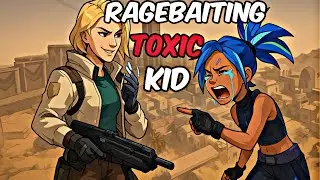 Ragebaiting a TOXIC kid 😹 In Valorant Mumbai Server (satisfying) 