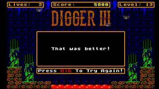 #SepTandy Demo of Digger III for the Color Computer III