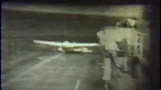 Prop Plane Flies Through Wave!