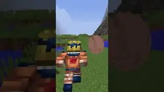 #Shorts #Аниме #Наруто #Майнкрафт #Anime #Naruto #minecraft  Техника мясной танк
