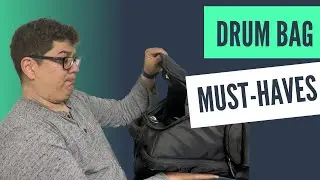 What's in my drum bag! MY ESSENTIALS!! #drummer #tutorial