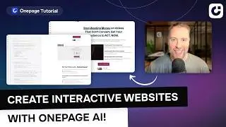 No Coding Needed: Create an Interactive Website with Onepage AI