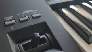 Yamaha  PSR SX920,  первое включение..