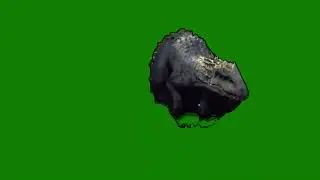 Jurassic World i-rex Green Screen 1/2 - RARE EXCLUSIVE CLIPS - Realistic