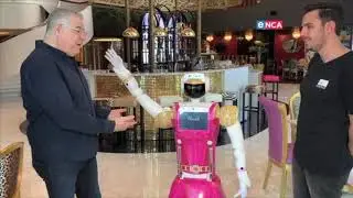 Robots at Sky Hotel Sandton