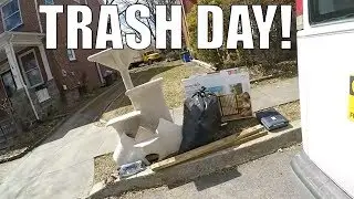GARBAGE PICKING ON TRASH DAY! Found a HUGE Score!