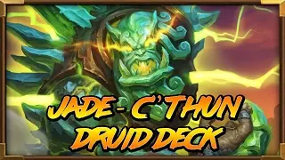 Hearthstone - Jade-C'thun Druid Ranked Gameplay