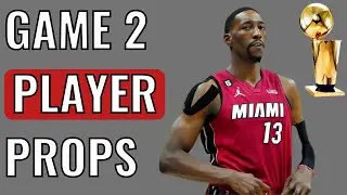 NBA FINALS GAME 2 PRIZEPICKS PLAYER PROPS