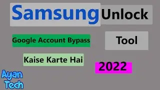 Samsung Unlock Tool 2022 | Download Mode Tool