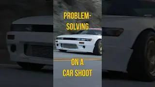 He blew the engine while we were filming this
