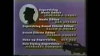 Dick Tracy  UNSOLD PILOT INTRO Greenway Productions 1966-1967