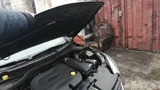 Honest test of additional hood seal. Lada Vesta