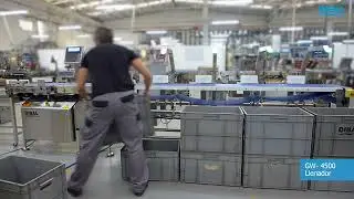 Sistem automat de cantarire si clasificare dupa greutate GW-4500 DIBAL pentru liniile de productie