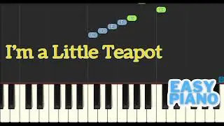 I’m A Little Teapot Easy and Short Piano Tutorial