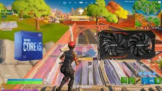 GTX 1050 TI · I5 10400F · 80% 3D · Performance Mode · Fortnite Season 16