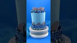 🌊 How to Pipe Buttercream WAVES: Frosting Ocean Piping Tutorial Multi Color 