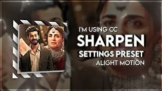 My Sharpen Setting (Cc) 😵 - 