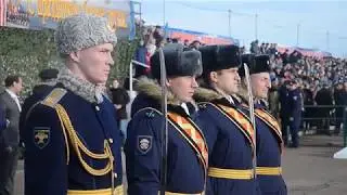 171 ОДШБ. Вручение Боевого знамени.