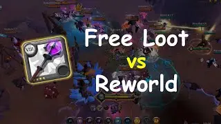 Free Loot vs Reworld | Great Arcane POV | Albion Online Small Scale PVP