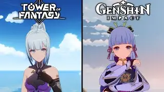 Tower of Fantasy but Genshin Impact | Ayaka