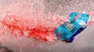 Compressed Air Cannon in Super Slow Mo - The Slow Mo Guys