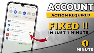 account action required kaise thik kare | account action required android