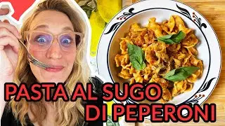 Making pasta with pepper sauce instead of tomatoes! -- vlog in Italian (eng subtitles)