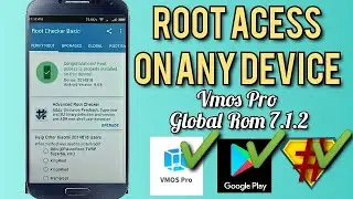 How To Root Any Adroid Device | VMOS PRO  Global Rom 7.1.2 32/64Bits | Root + Xposed + Aurora Store