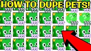 🎄*TUTORIAL*🔥 HOW to DUPE PETS in Pet Simulator X